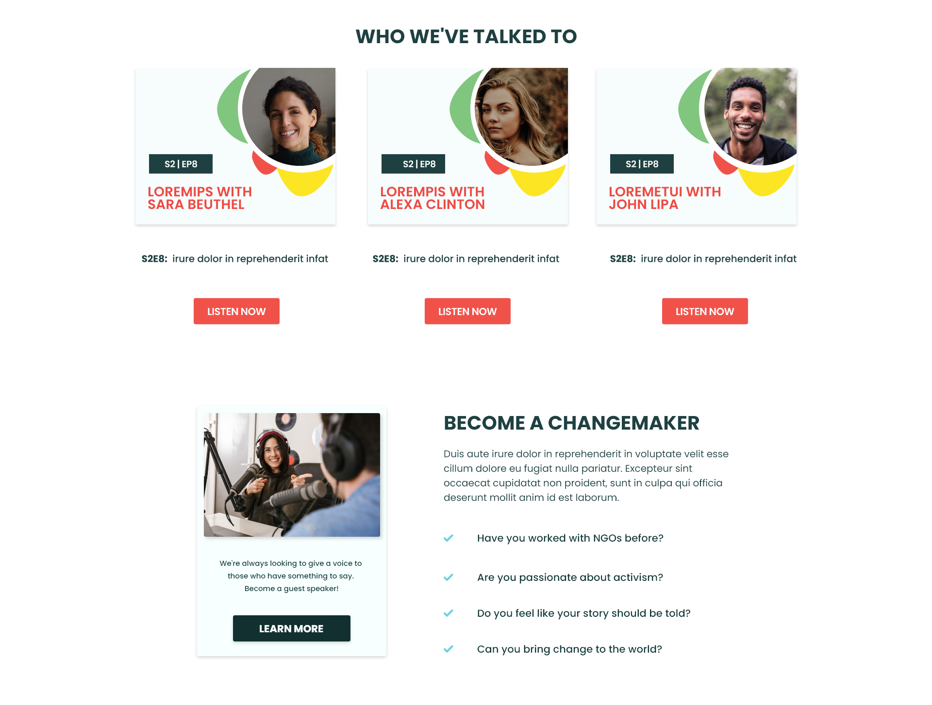 Communicating Change product